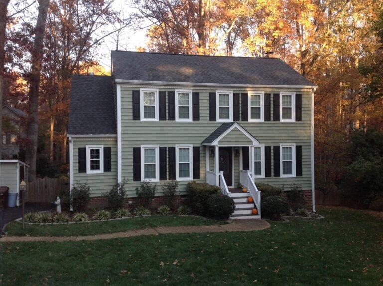 Composite siding installation team